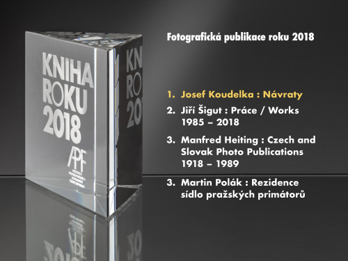2. MÍSTO V KATEGORII FOTOGRAFICKÁ PUBLIKACE ROKU 2018