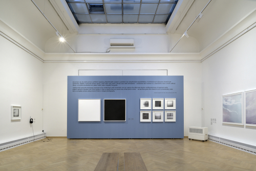 <strong>PAST AND FUTURE PRESENCES</strong><br /><strong>House of Art, Ostrava, 22. 01. — 23. 03. 2025</strong> | curator: Petr Vaňous<br />view of the part exhibition Photographs—Records, photo: Roman Polášek
