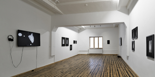 <strong>INNER LIGHT (Spermagrams from 2004–2010)</strong><br /><strong>Fiducia Gallery, Ostrava, 18. 06. — 31. 07. 2026</strong> | curators: Roman Polášek, Martin Popelář<br />view of part of the exhibition, photo: Roman Polášek