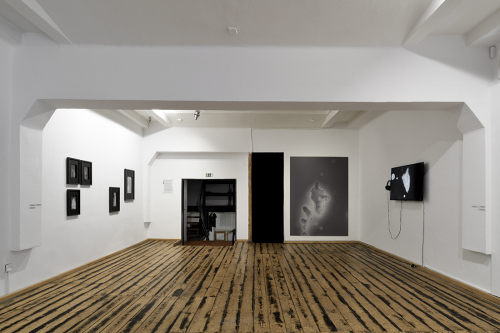 <strong>INNER LIGHT (Spermagrams from 2004–2010)</strong><br /><strong>Fiducia Gallery, Ostrava, 18. 06. — 31. 07. 2026</strong> | curators: Roman Polášek, Martin Popelář<br />view of part of the exhibition, photo: Roman Polášek