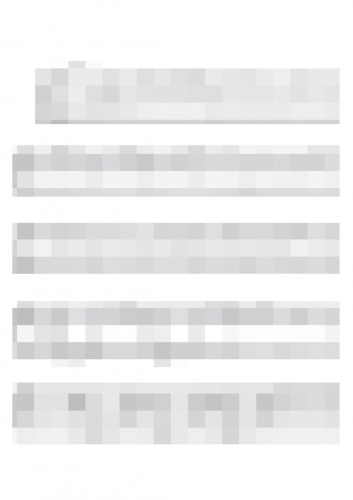 <strong>JOHN CAGE: Primitive (for Prepared Piano); I–VI/VI</strong><br /><strong>1942/2013</strong><br />tisk, papír, 100 × 70 cm [6 ×]