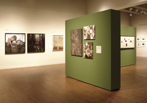 <strong>PICTURING EDEN</strong><br /><strong>MoPA — The Museum of Photographic Arts, San Diego, California, 15. 09. 2007 — 13. 01. 2008</strong> | kurátorka: Deborah Klochko<br />pohled do části instalace, foto: J. Š.