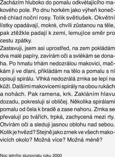 <strong>Noc letního slunovratu</strong><br /><strong>2000</strong><br />